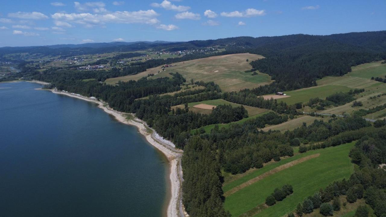 I Bike'Owy Domek Z Finska Balia Nad Jeziorem Czorsztynskim - 400M Od Jeziora I Sciezki Rowerowej Maniowy Exteriör bild