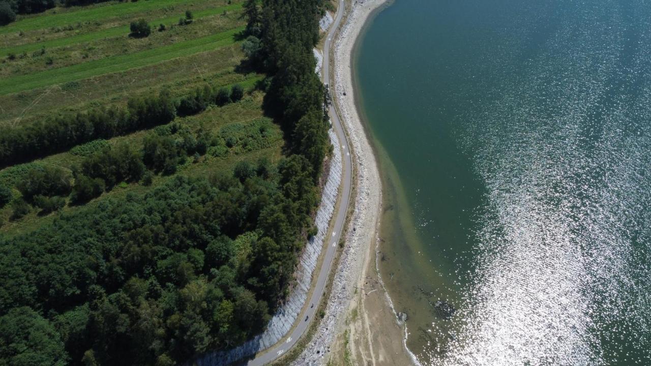 I Bike'Owy Domek Z Finska Balia Nad Jeziorem Czorsztynskim - 400M Od Jeziora I Sciezki Rowerowej Maniowy Exteriör bild